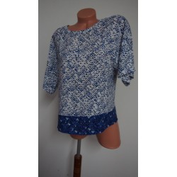 M + S modrobílý top V.40